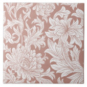 ChrysanthemumWall Deco Art Nouveau William Morris Fliese (Vorderseite)