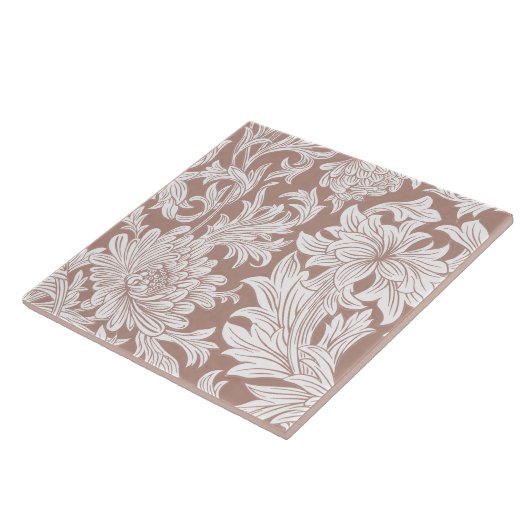 ChrysanthemumWall Deco Art Nouveau William Morris Fliese (Seite)