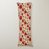 Chrysanths Texture Home Styling Boho Memory Foam Seitenschläferkissen (Vorderseite Vertikal)