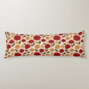 Chrysanths Texture Home Styling Boho Memory Foam Seitenschläferkissen