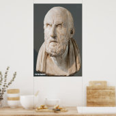 Chrysippus / Griechischer Philosoph Poster (Küche)
