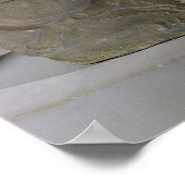 Chrysippus-Statue des griechischen Philosophen Poster (Ecke)