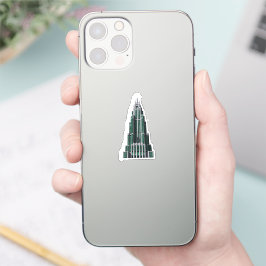 Chrysler Building Art Deco Aufkleber