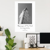 Chrysler Building Poster (Heimbüro)