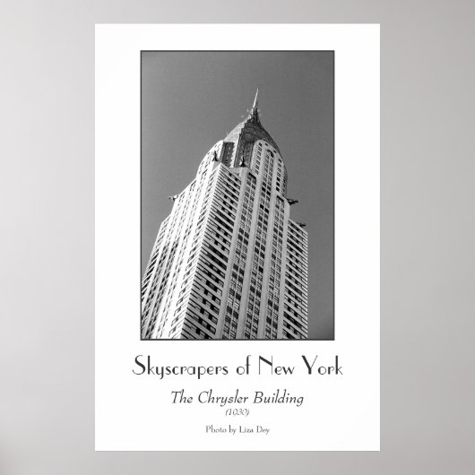 Chrysler Building Poster (Vorne)