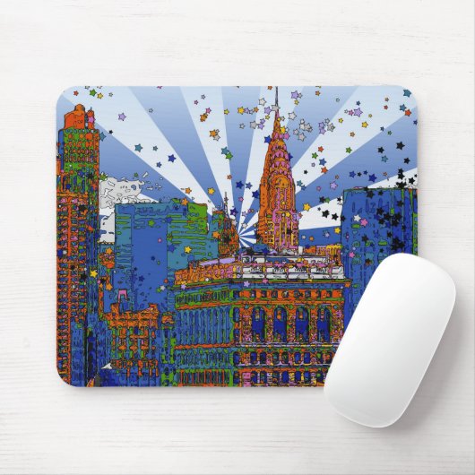 Chrysler Gebäude #3 Mousepad (Mit Mouse)