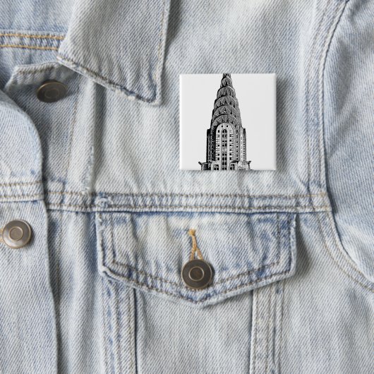 Chrysler-Gebäude-Haube Button (Beispiel)