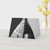 Chrysler-Gebäude-Helm Karte (Gelbe Blume)