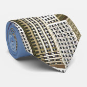 Chrysler-Gebäude-Krawatte Krawatte (Gerollt)