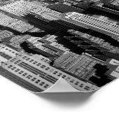 Chrysler Gebäude - Manhattan Skyline - 1932 Poster (Ecke)