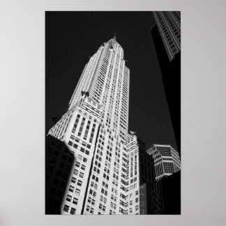 Chrysler Gebäude New York Amerika Poster