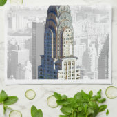 Chrysler Gebäude New York City Handtuch (Gefaltet)