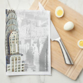 Chrysler Gebäude New York City Handtuch (Viertel Falte)