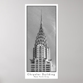 Chrysler Gebäude / New York City Poster