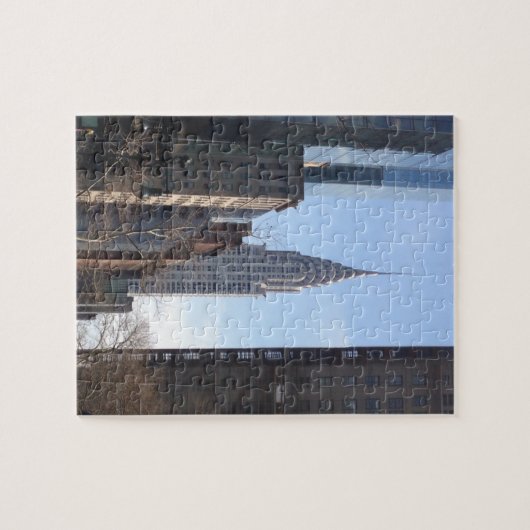 Chrysler Gebäude New York City Skycraper Midtown Puzzle (Horizontal)