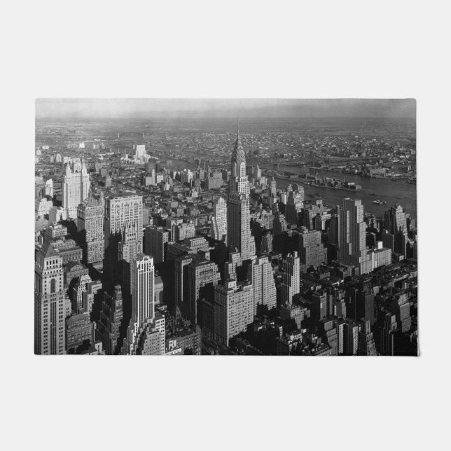 Chrysler Gebäude New York Manhattan Fußmatte (Vorderseite)