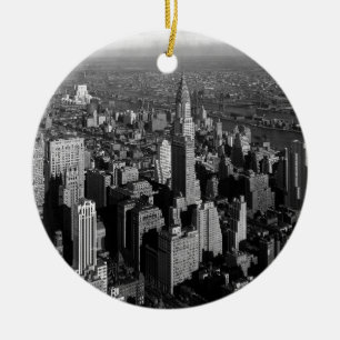 Chrysler Gebäude New York Manhattan Keramikornament