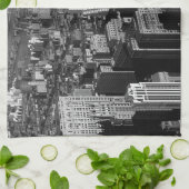 Chrysler Gebäude New York Manhattan Küchentuch (Gefaltet)