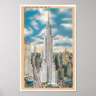 Chrysler Gebäude Poster