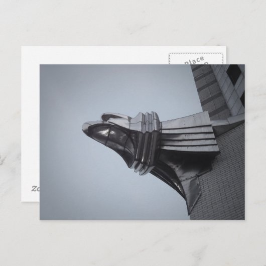 Chrysler Gebäude Postkarte (Vorne/Hinten)