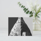 Chrysler Gebäude Spire Postkarte (Stehend Vorderseite)