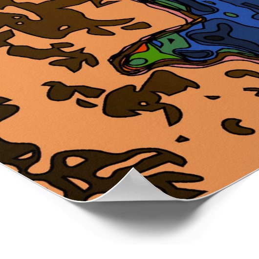 Chrysler Gebäude Top Closeup #1 Poster (Ecke)