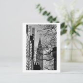 Chrysler-Gebäude von Manhattan Postkarte (Stehend Vorderseite)