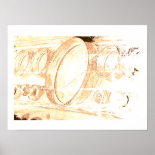 Chrysler New Yorker Car Dashboard - Stilvolles Pos Poster