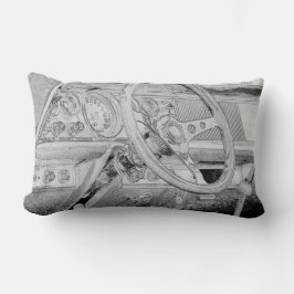Chrysler New Yorker Dashboard Wheel Sketch Cushion Lendenkissen