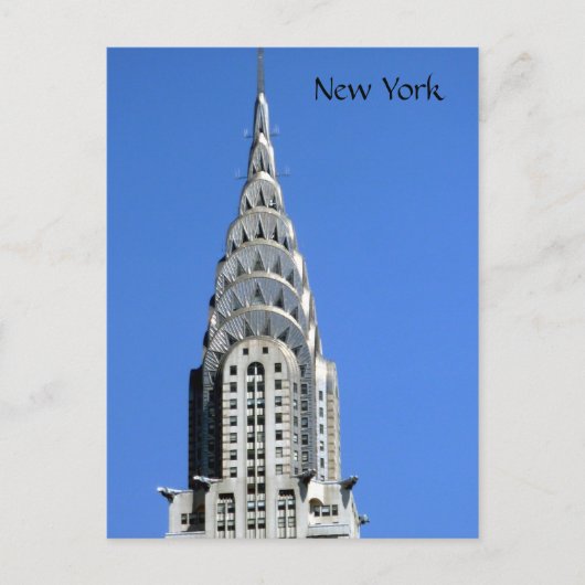 Chrysler Postkarte (Vorderseite)