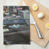 Chrysocolia Morning, Gewerkschaft Square, New York Geschirrtuch (Viertel Falte)