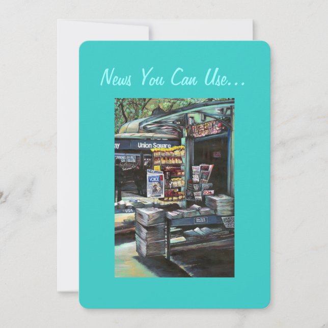 Chrysocolia Morning, Gewerkschaft Square, NYC (Vorderseite)