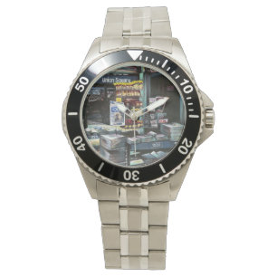 Chrysocolia Morning, Gewerkschaft Square, NYC Armbanduhr