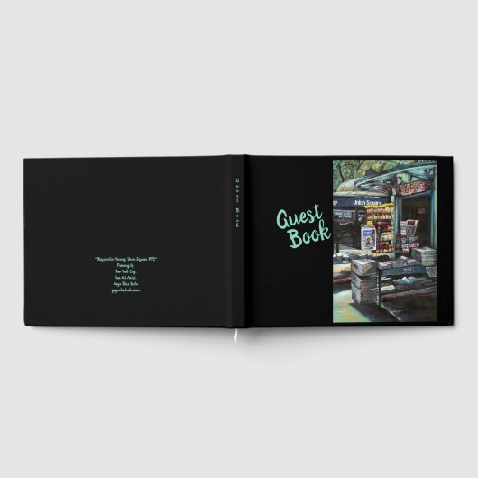 Chrysocolia Morning, Gewerkschaft Square, NYC Gästebuch (Voll)