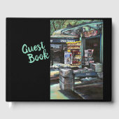 Chrysocolia Morning, Gewerkschaft Square, NYC Gästebuch (Vorderseite)