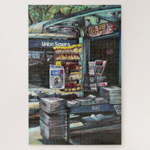 Chrysocolia Morning, Gewerkschaft Square, NYC Jigs Puzzle