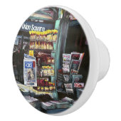 Chrysocolia Morning, Gewerkschaft Square, NYC Keramikknauf (Rechts)