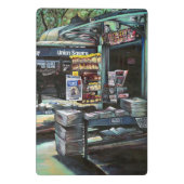 Chrysocolia Morning, Gewerkschaft Square, NYC Mini Klemmbrett (Rückseite)