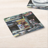 Chrysocolia Morning, Gewerkschaft Square, NYC Rechteckiger Pappuntersetzer (angewinkelt)