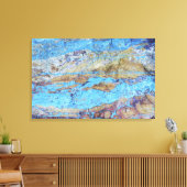 Chrysocolla (CuSiO3) Leinwanddruck (Insitu (Wohnzimmer))