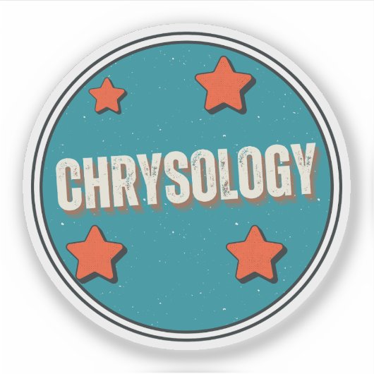 Chrysologie Aufkleber (Vorderseite)