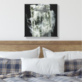 Chrysotil oder weißes Asbest Leinwanddruck (Insitu (Schlafzimmer))