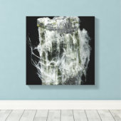 Chrysotil oder weißes Asbest Leinwanddruck (Insitu (Holzboden))