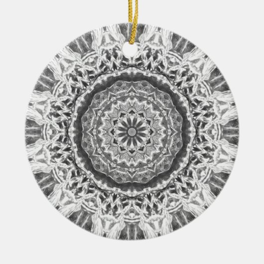 Chrystal Kaleidoskop 02 Keramik Ornament (Vorne)