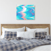 Chrystal Marble 1 Wrapped Canvas Leinwanddruck (Insitu (Schlafzimmer))
