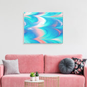 Chrystal Marble 1 Wrapped Canvas Leinwanddruck (Insitu (Wohnzimmer))