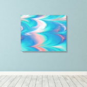 Chrystal Marble 1 Wrapped Canvas Leinwanddruck (Insitu (Holzboden))