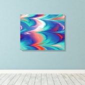 Chrystal Marble 2 Wrapped Canvas Leinwanddruck (Insitu (Holzboden))
