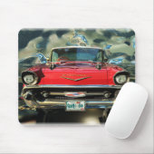 Chtome Chevrolet 1957 Front Mousepad (Mit Mouse)