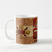 Chu Mtu African Folk Art Kaffeetasse (Links)